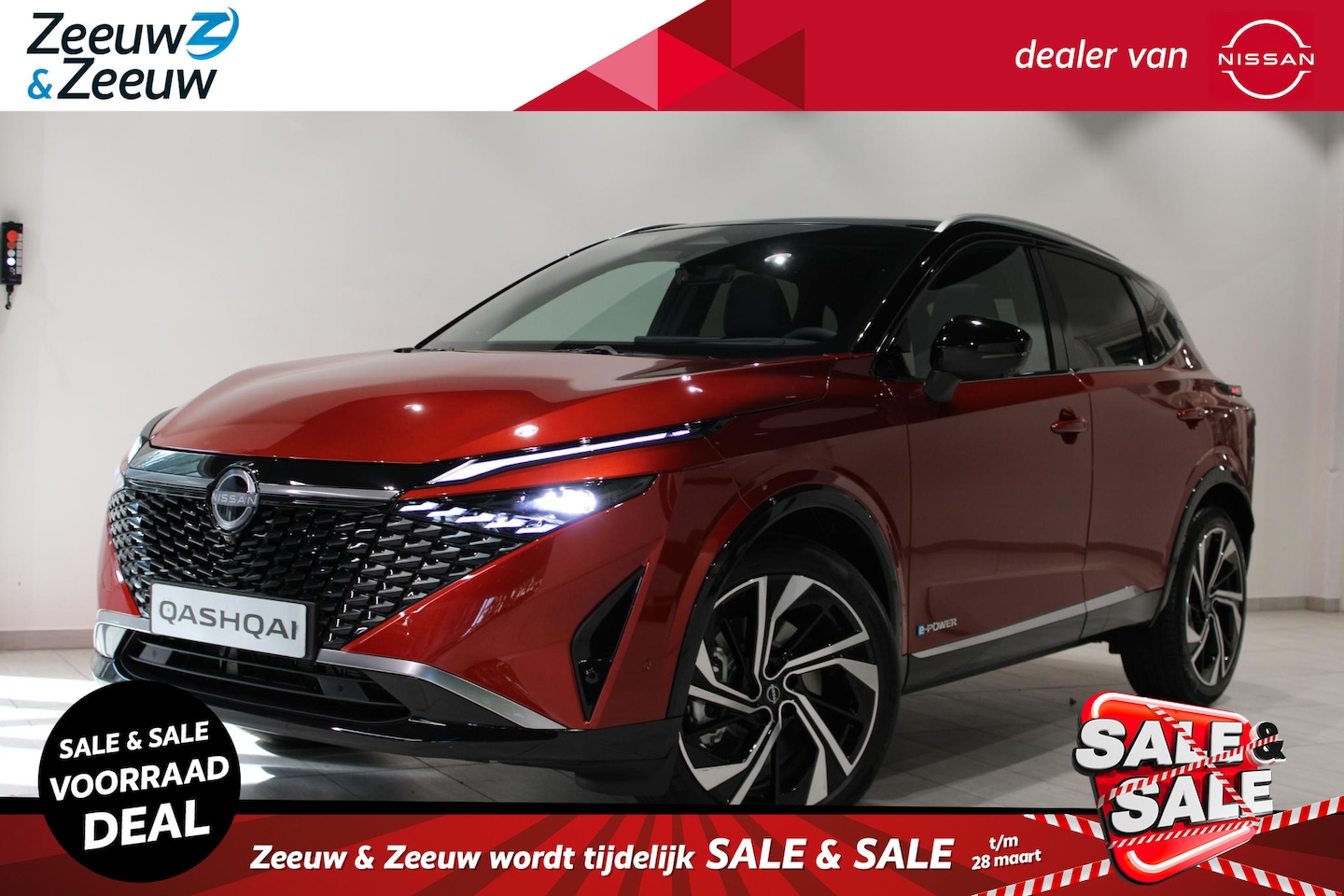 Nissan Qashqai - 1.5 e-Power Tekna Plus DE VERNIEUWDE E-POWER | €3500,- KORTING | NIEUW TE BESTELLEN | FULL - AutoWereld.nl