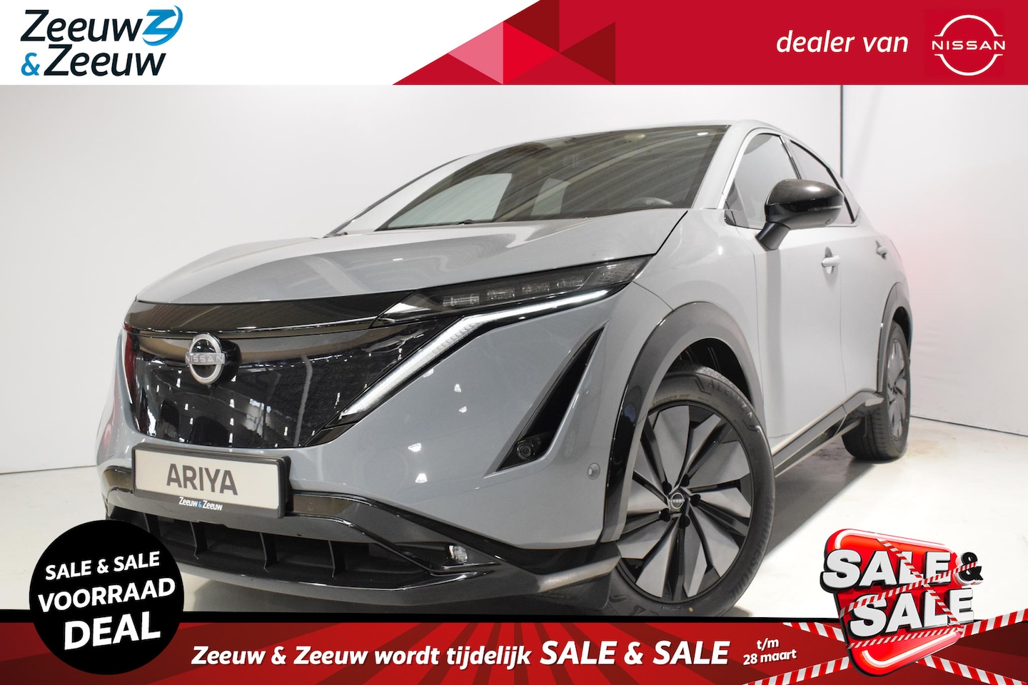 Nissan Ariya - Evolve 91 kWh |Stoel verwarming en verkoeling|Parkeersensoren voor en achter|Camera 360|El - AutoWereld.nl