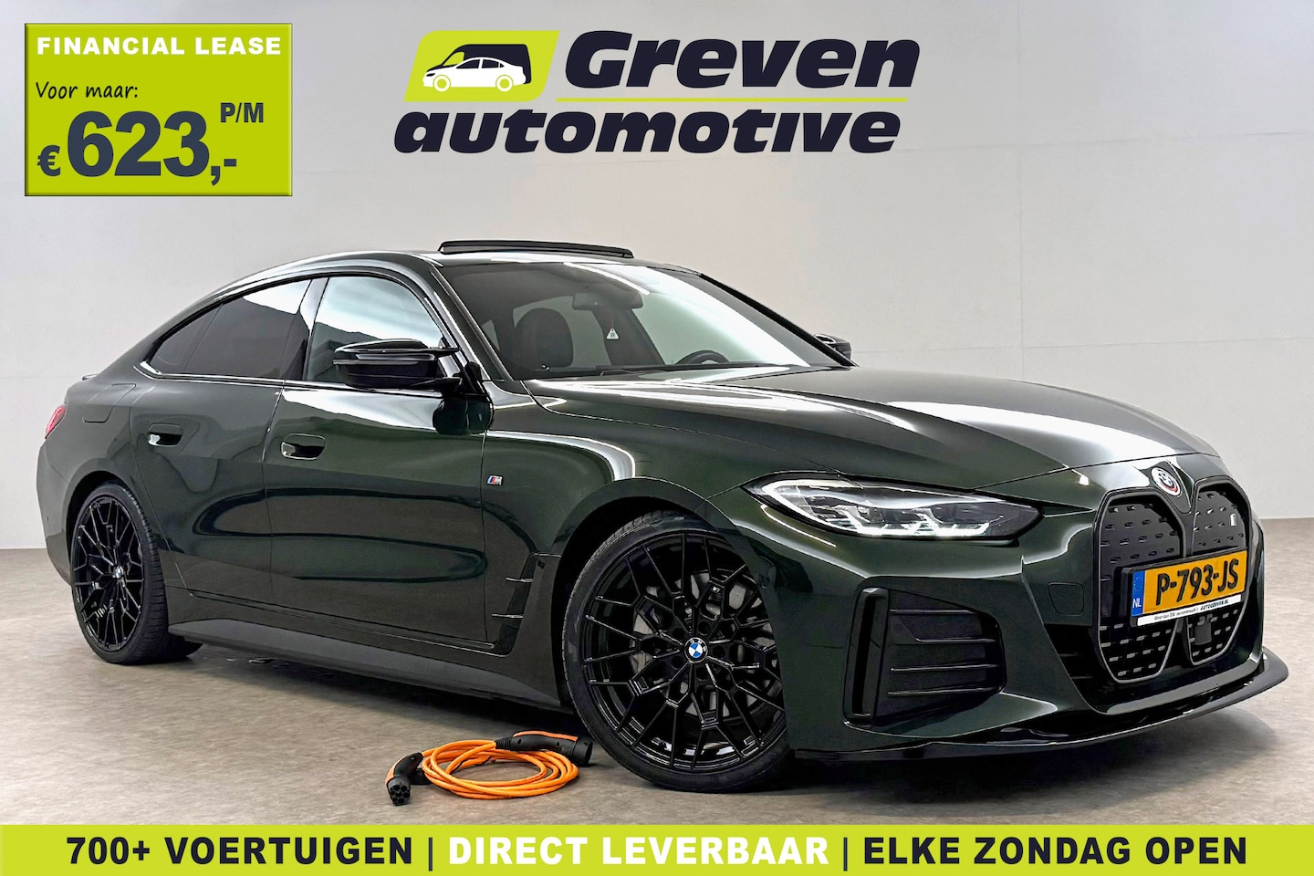 BMW i4 - eDrive40 84 kWh M-Sport | M-Performance kit | Pano | 20''LMV | Widescreen | BMW-LED | Snel - AutoWereld.nl