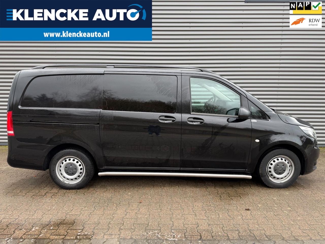 Mercedes-Benz Vito - 114 CDI Lang DC Automaat LED Cruise ctrl 5-persoons Trekhaak Navigatie Camera - AutoWereld.nl