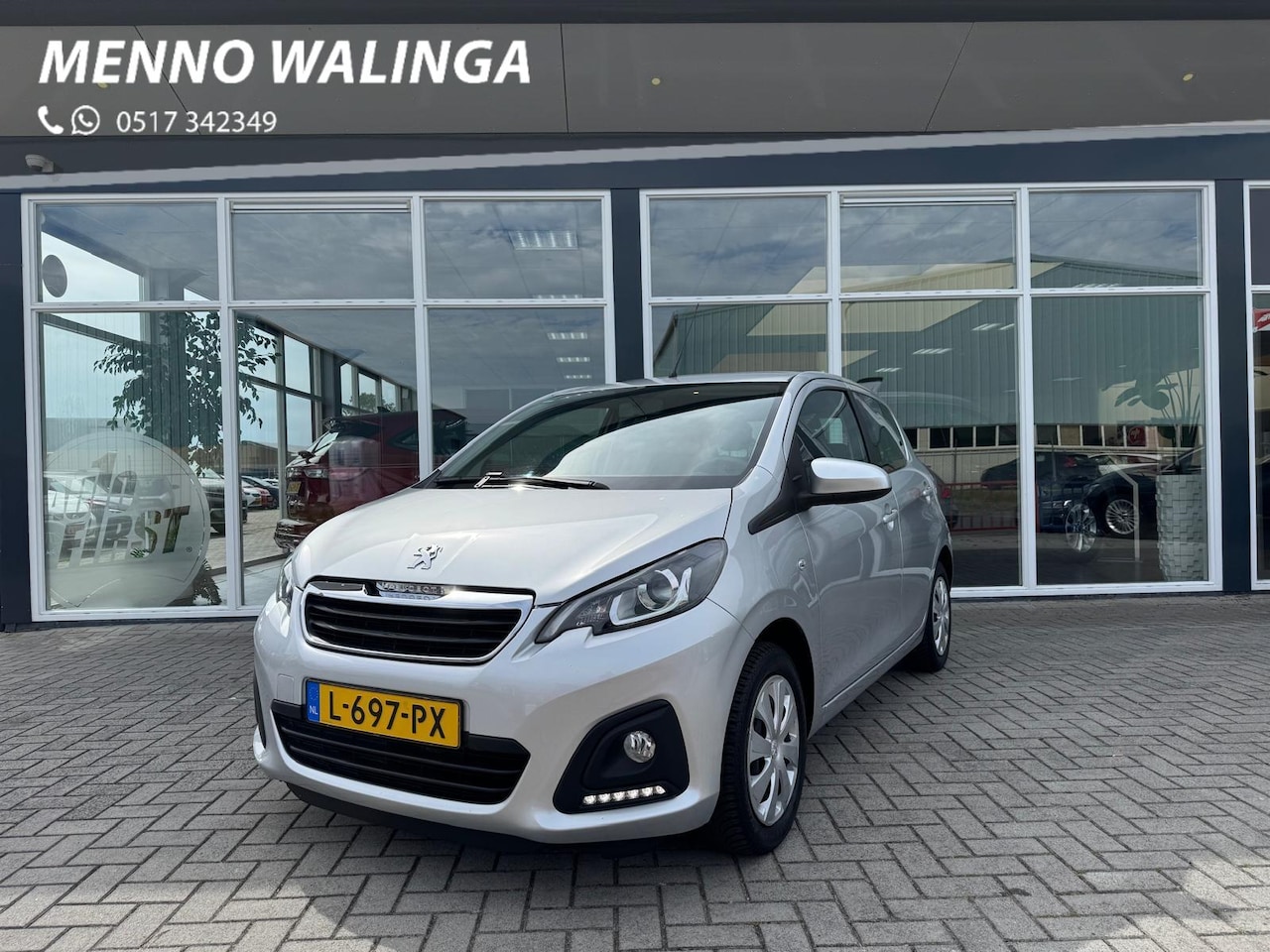 Peugeot 108 - 1.0 e-VTi Active|Airco|Bluetooth|Elek. Ramen| - AutoWereld.nl