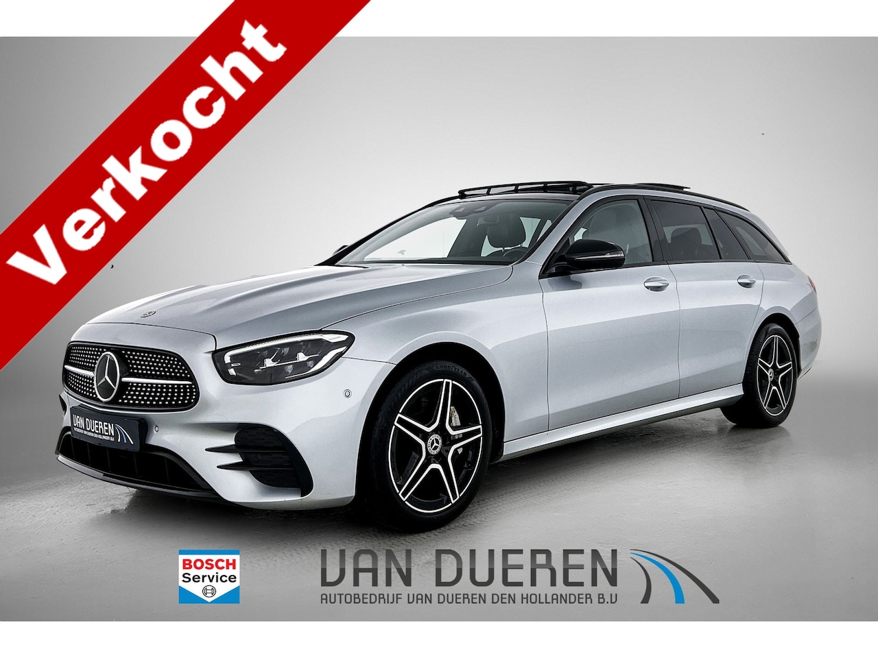 Mercedes-Benz E-klasse Estate - 300e Bus. Sol. AMG ACC, Panoramadak, Night, Burmester, Widescreen - AutoWereld.nl