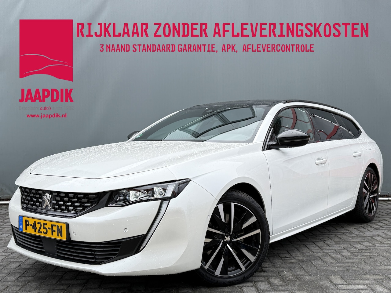 Peugeot 508 SW - BWJ 2022 1.6 HYbrid GT Pack Business AUTOMAAT | NIEUW BINNEN! - AutoWereld.nl