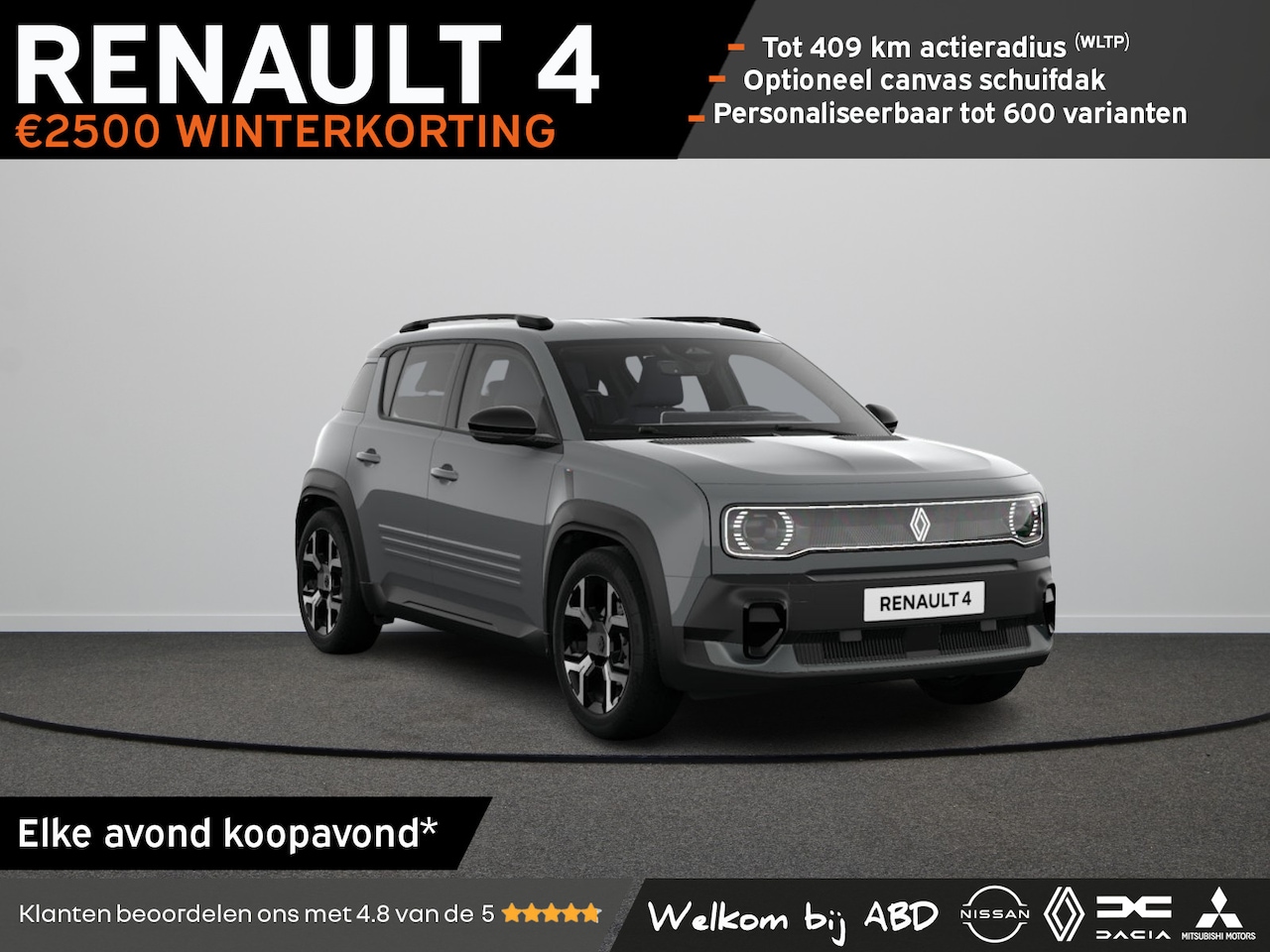 Renault 4 - Techno Comfort range | Achteruitrijcamera | Elektronisch geregelde airconditioning | Full - AutoWereld.nl