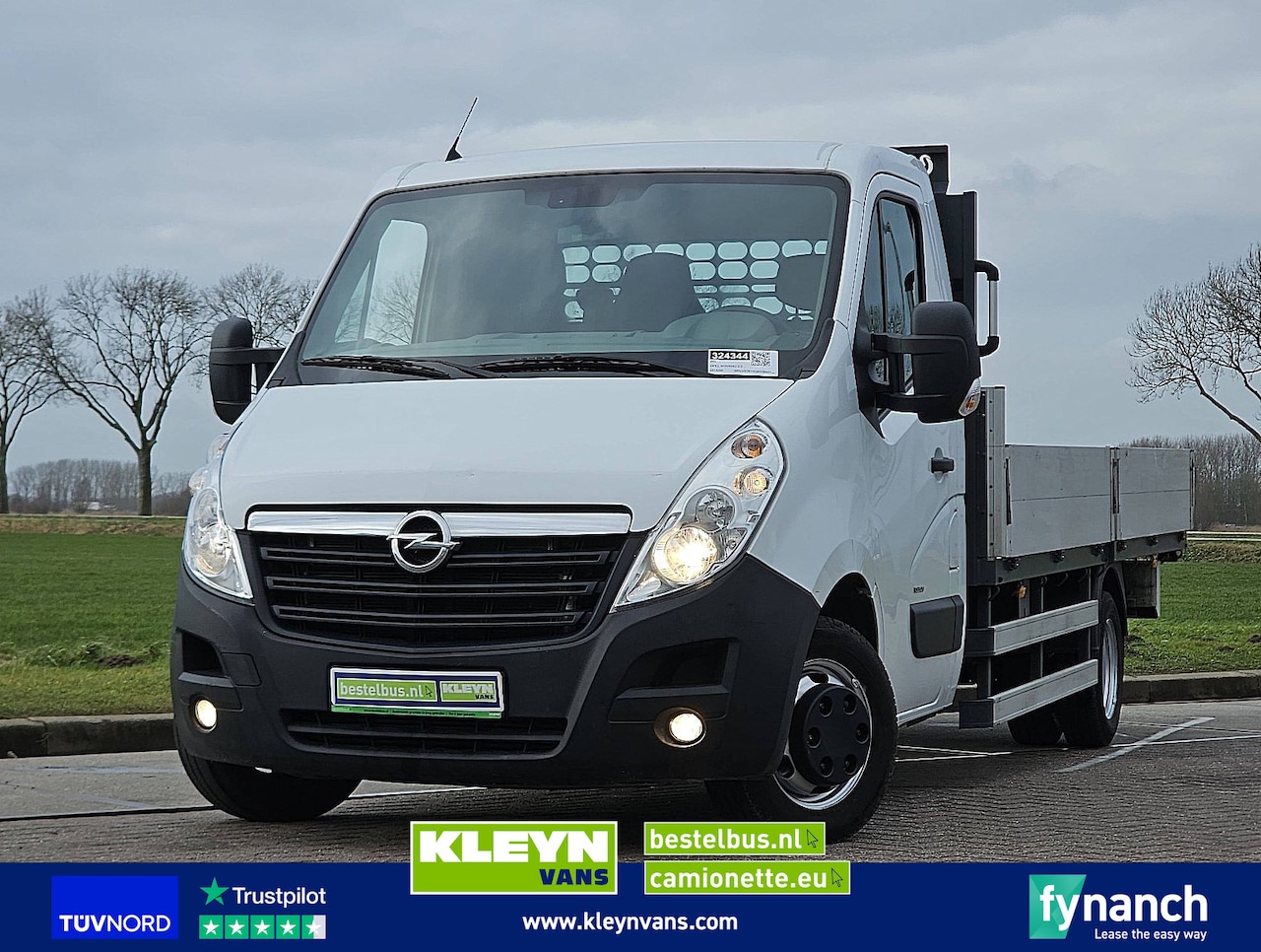 Opel Movano - 2.3 L4 Open-Laadbak NAP! - AutoWereld.nl
