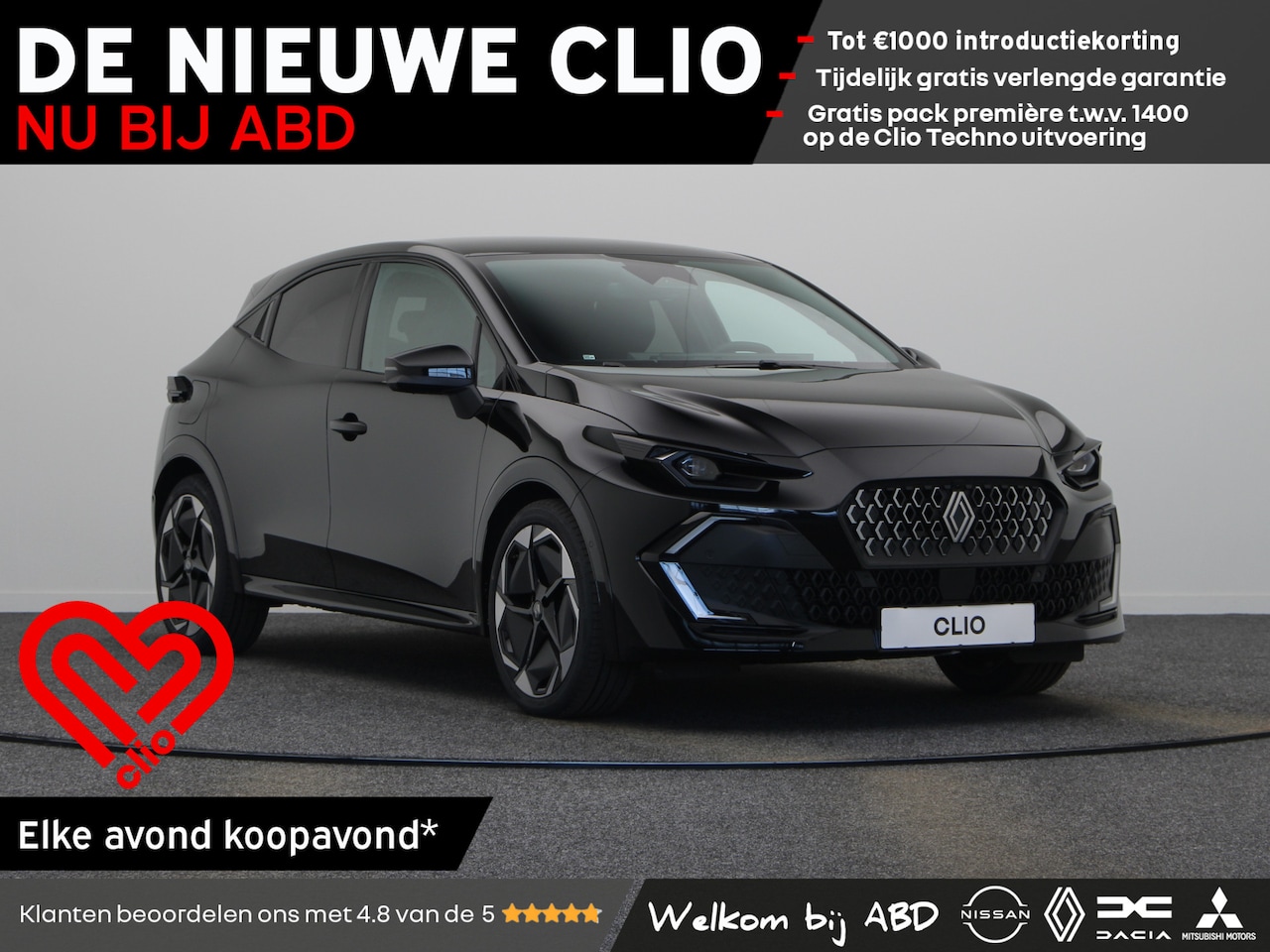 Renault Clio - Techno Full hybrid | Achteruitrijcamera | Adaptive Cruise Control | Elektronisch geregelde - AutoWereld.nl