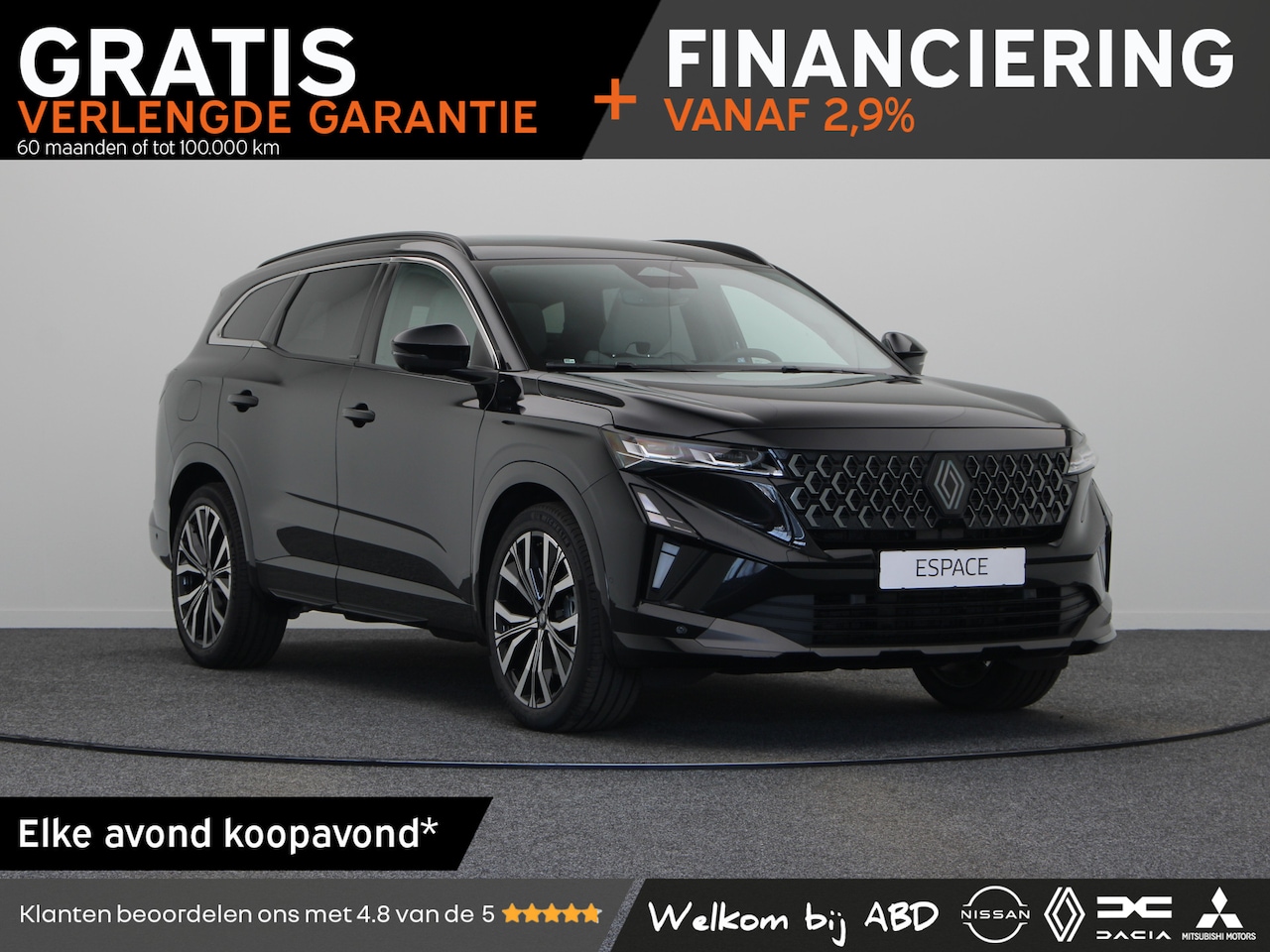 Renault Espace - Iconic Hybrid 200 | Achteruitrijcamera | Elektrisch verwarmbare voorstoelen | Elektronisch - AutoWereld.nl