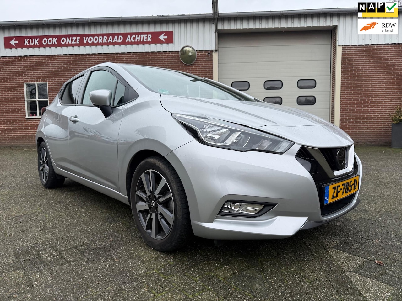 Nissan Micra - 1.0 IG-T N-Connecta camera navi climate & cruise control - AutoWereld.nl