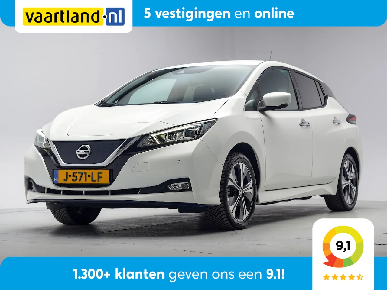 Nissan LEAF - e+ N-Connecta 62 kWh [ LED Navi Camera ] - AutoWereld.nl