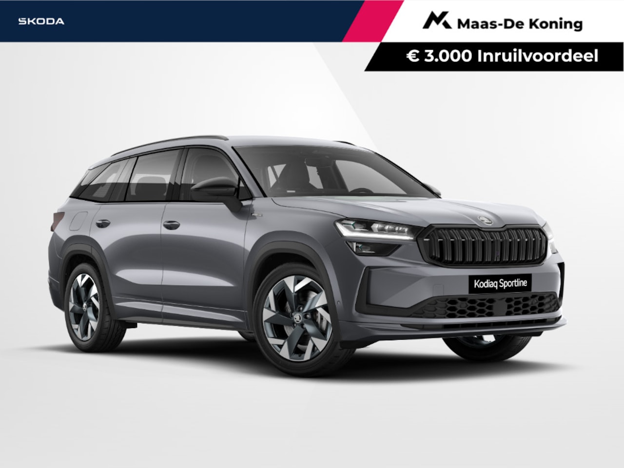 Skoda Kodiaq - Sportline Business 1.5 TSI PHEV 150 kW / 204 PK SU V | Trekhaak wegklapbaar | Panoramisch - AutoWereld.nl