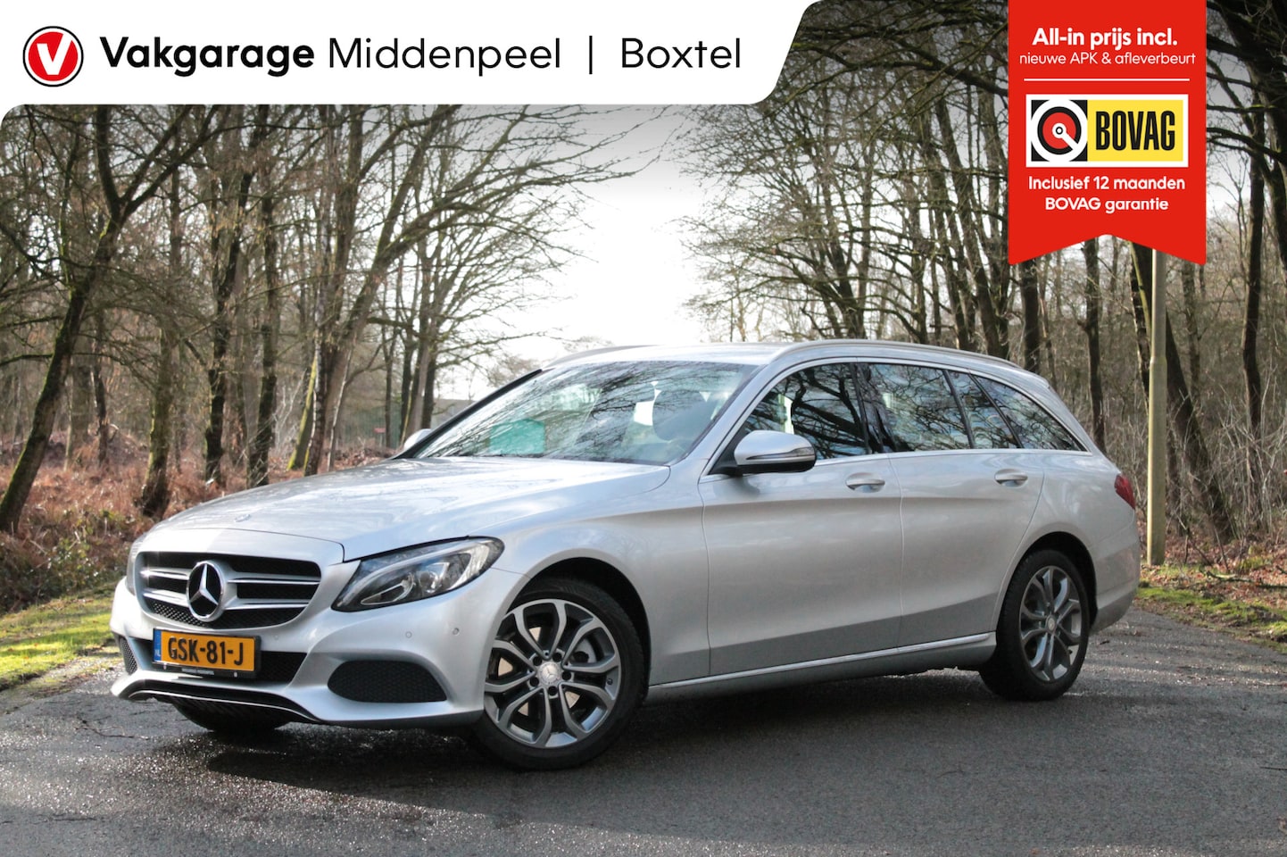 Mercedes-Benz C-klasse Estate - 180 Ambition | Stoel verw. | Elek. klep | CC | Navi - AutoWereld.nl