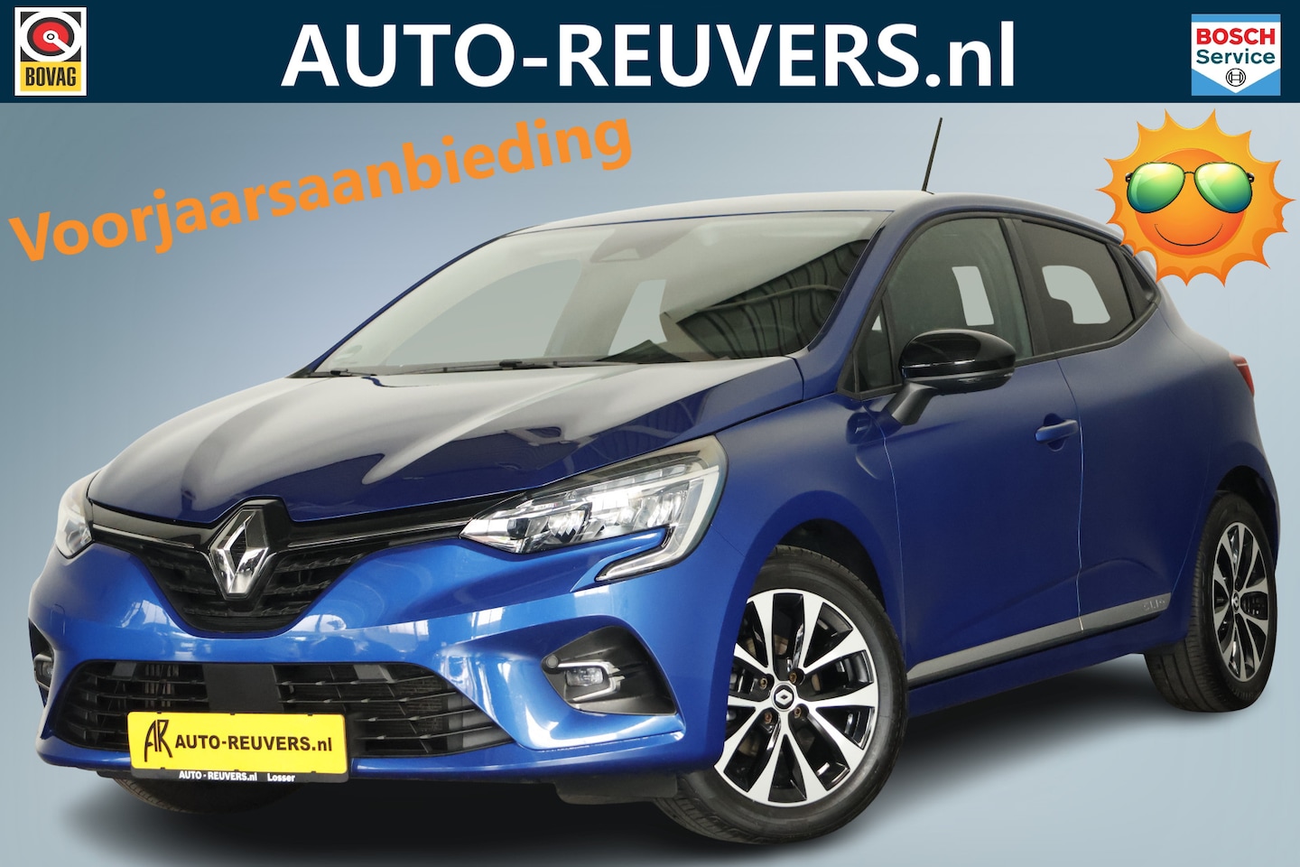 Renault Clio - 1.0 TCe Intens Cruise / Airco / Stoelverwarming / Lane assist - AutoWereld.nl