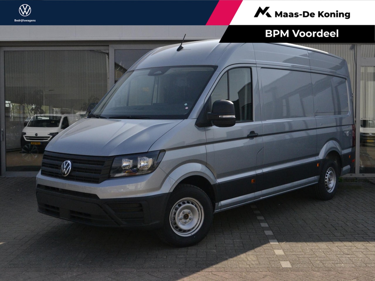 Volkswagen Crafter - Bedrijfswagens 35 Trendline 2.0 TDI 140pk L3H3 · Tussenschot · Trekhaak · Alarm · P-Sensor - AutoWereld.nl