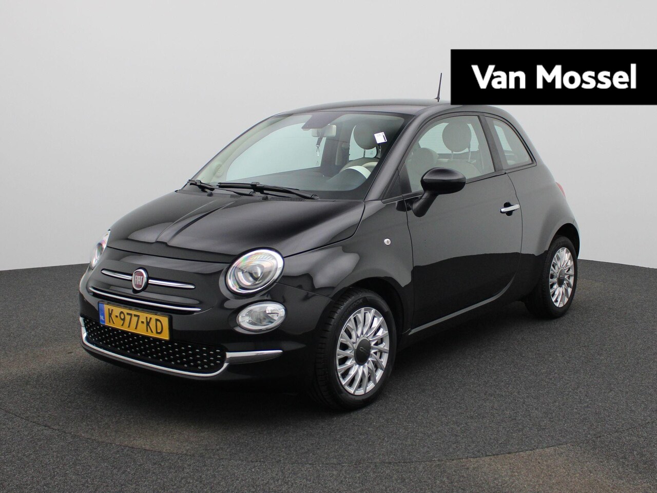 Fiat 500 - 1.0 Hybrid Lounge | Airco | Apple Carplay / Android Auto | DAB Radio | Lichtmetalen Velgen - AutoWereld.nl