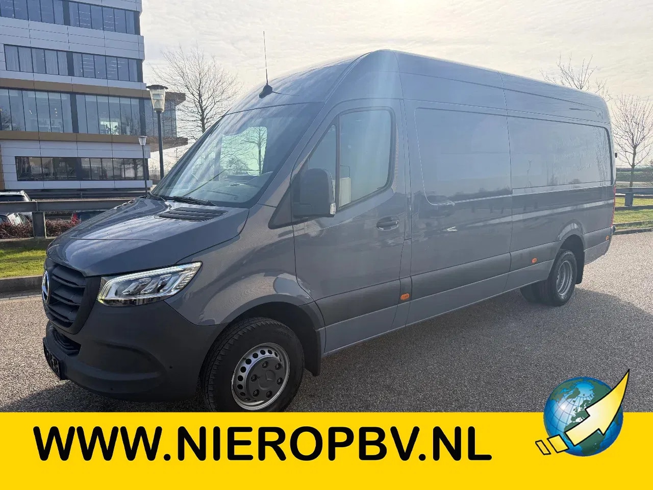 Mercedes-Benz Sprinter - 519CDI L3H2 Automaat Airco Navi Cruisecontrol Led/Xenon EURO 6 75000KM - AutoWereld.nl