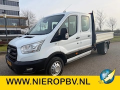 Ford Transit - 350 2.0TDCI Dubbelcabine Openlaadbak Airco Camera Trekhaak 10000KM