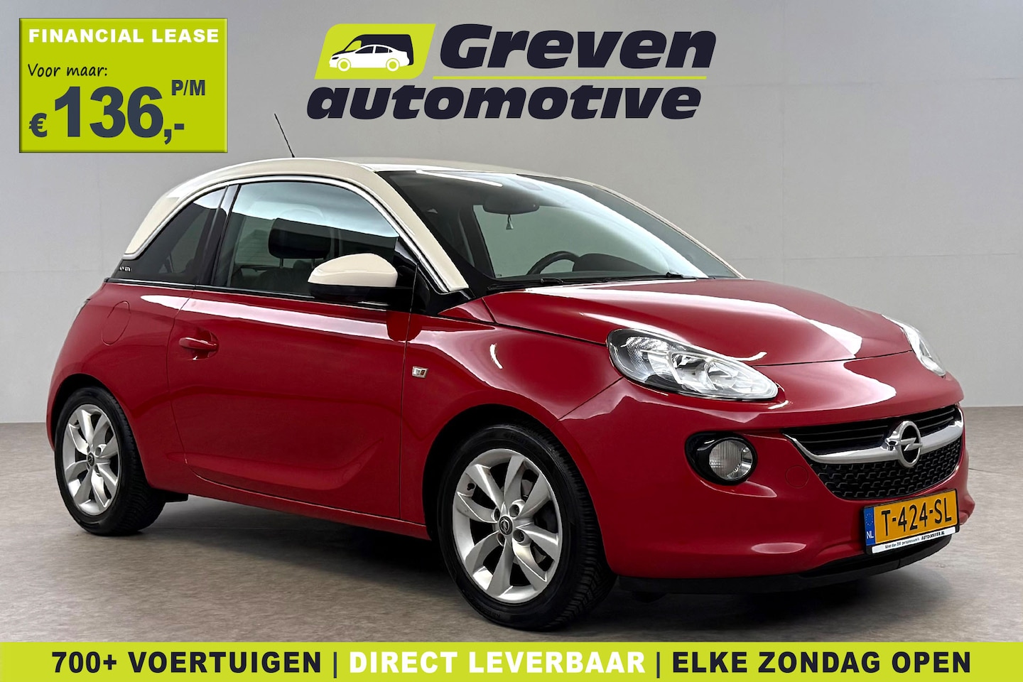 Opel ADAM - 1.4 Unlimited | Carplay | Cruise | Stoel/Stuur verw. | Airco | Parkeersens. - AutoWereld.nl