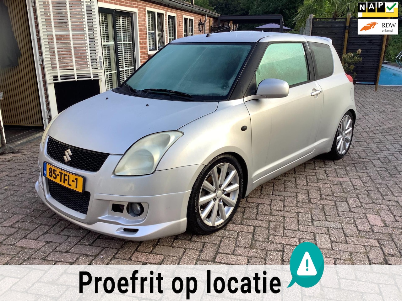 Suzuki Swift - 1.6 Sport NIEUWE APK 09-2026 KOPPAKING LEK RIJD NOG WEL - AutoWereld.nl