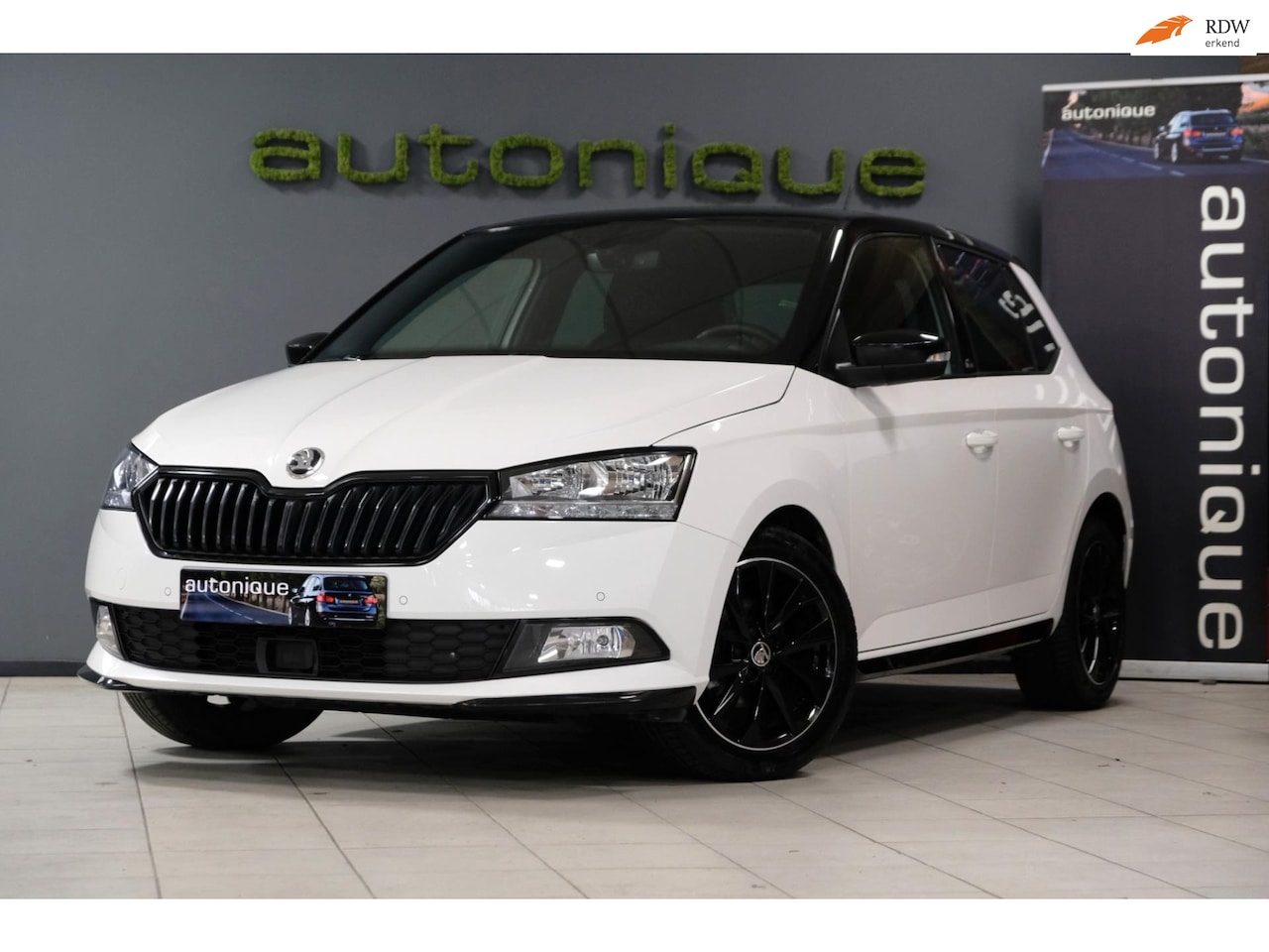 Skoda Fabia - 1.0 TSI *Monte Carlo* 50dkm Apple Carplay|Camera|Climate|Zwart Dak UNIEK - AutoWereld.nl