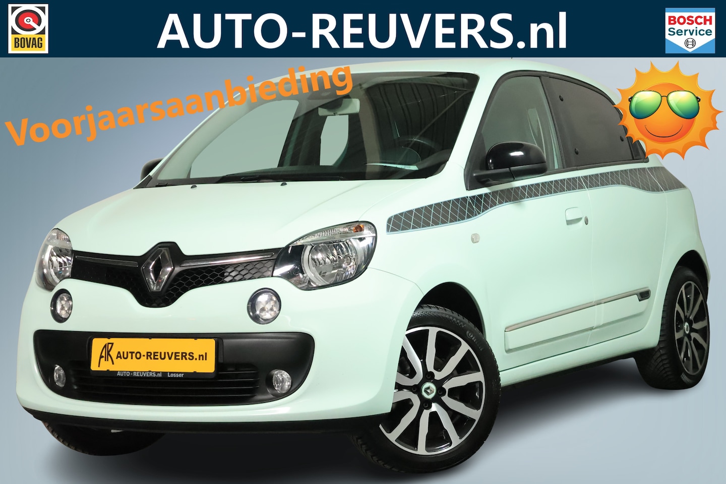 Renault Twingo - 1.0 SCe La Parisienne / Clima / Cruisecontrol / Half leder / PDC - AutoWereld.nl