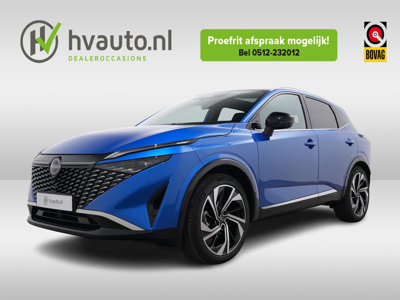 Nissan Qashqai - 1.3 MHEV 158PK XTRONIC TEKNA PLUS | Panoramadak | BOSE audio | Leer | full options - AutoWereld.nl