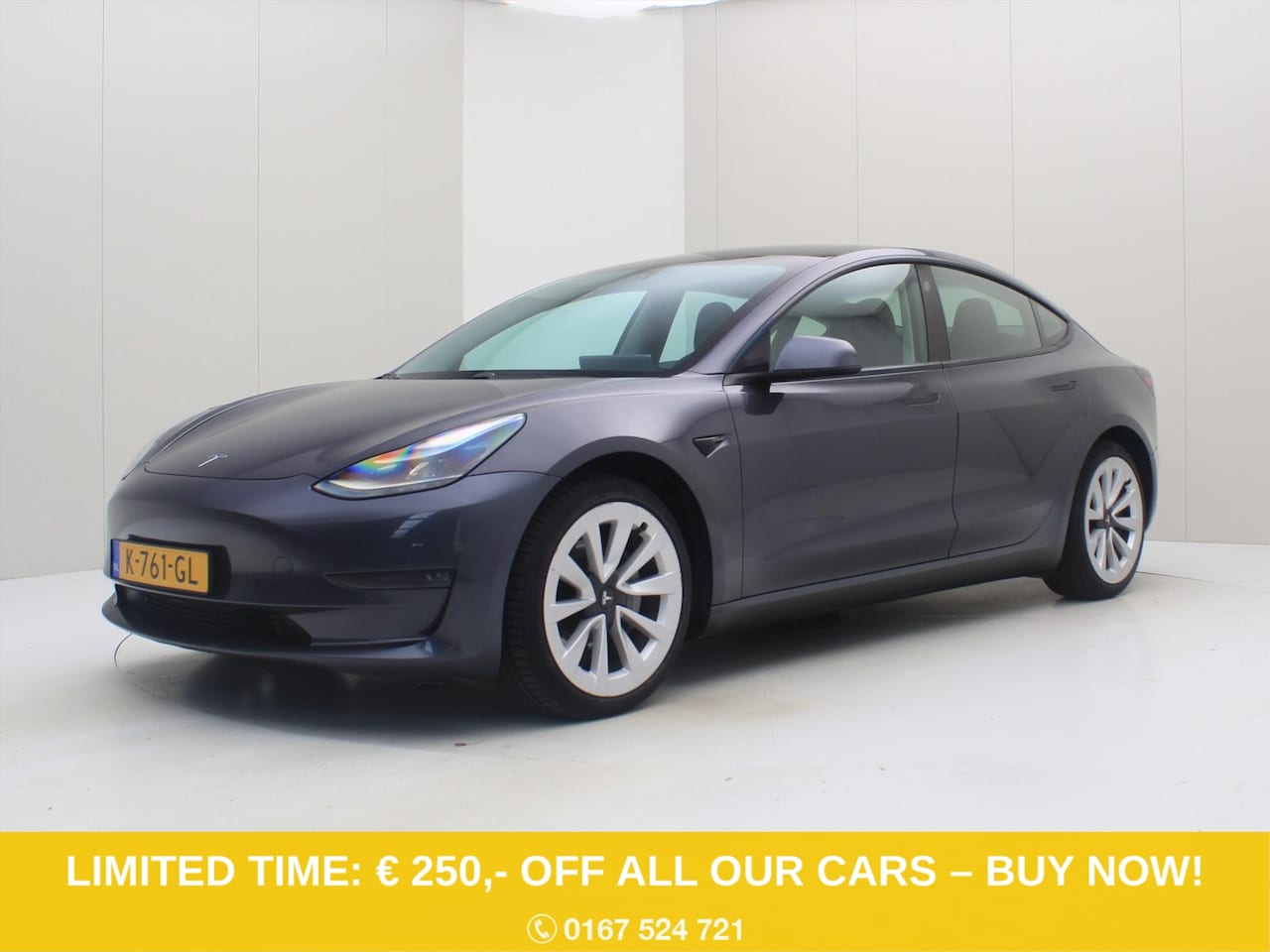 Tesla Model 3 - Long-Range AWD 351pk 75 kWh 93% SoH [ FACELIFT+WARMTEPOMP+AUTOPILOT+620KM WLTP+PREMIUM AUD - AutoWereld.nl