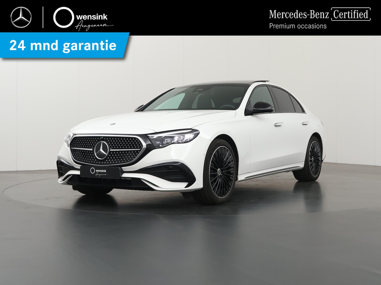 Mercedes-Benz E-klasse - 300 e AMG Line | AMG | Panoramadak | Winter pakket | Night pakket | 20 inch lichtmetalen v - AutoWereld.nl