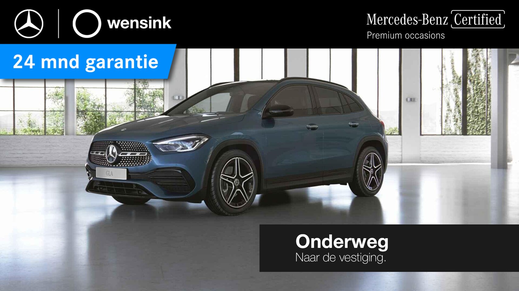 Mercedes-Benz GLA-Klasse - 250 e AMG Line | Night | Panoramadak | Stoelverwarming | Keyless | 19" lichtmetalen velgen - AutoWereld.nl