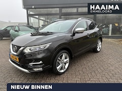 Nissan Qashqai - 1.3 DIG-T 140Pk Tekna Climate control | Navigatie | Panorama Dak | Camera | Trekhaak | Par