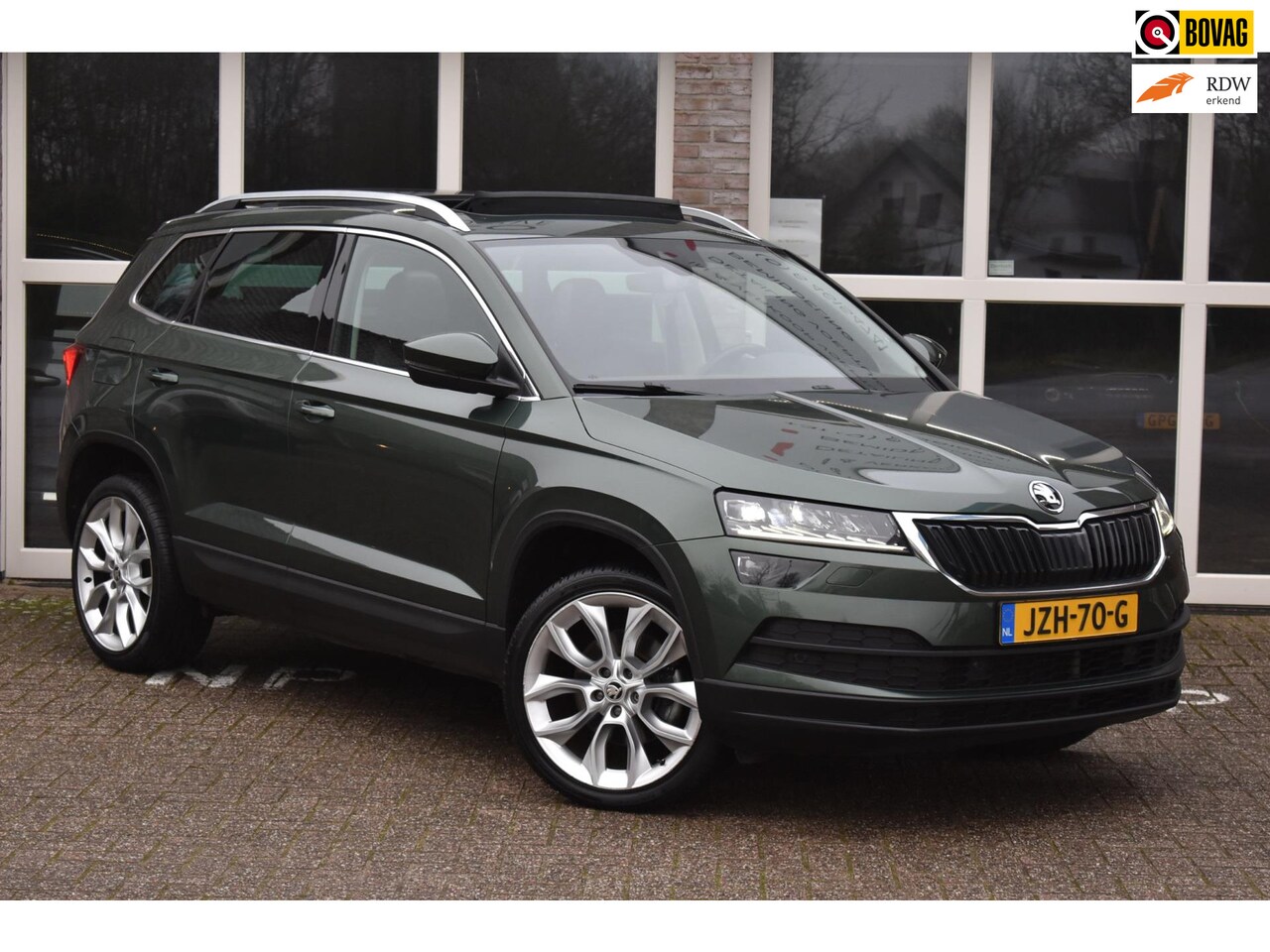 Skoda Karoq - 1.5 TSI ACT DSG FULL OPTION Pano ACC Leder Led - AutoWereld.nl