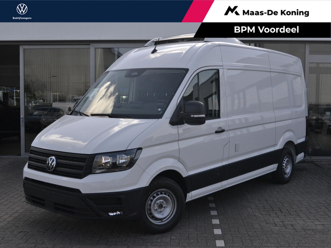 Volkswagen Crafter - Bedrijfswagens Koelwagen 35 2.0 TDI 140pk Highline L3H3 · Camera · Trekhaak · Tussenschot - AutoWereld.nl