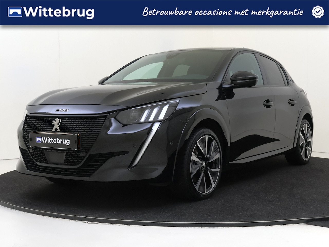 Peugeot e-208 - EV GT Pack 50 kWh Luxe alcantara + Panoramadak !!! - AutoWereld.nl