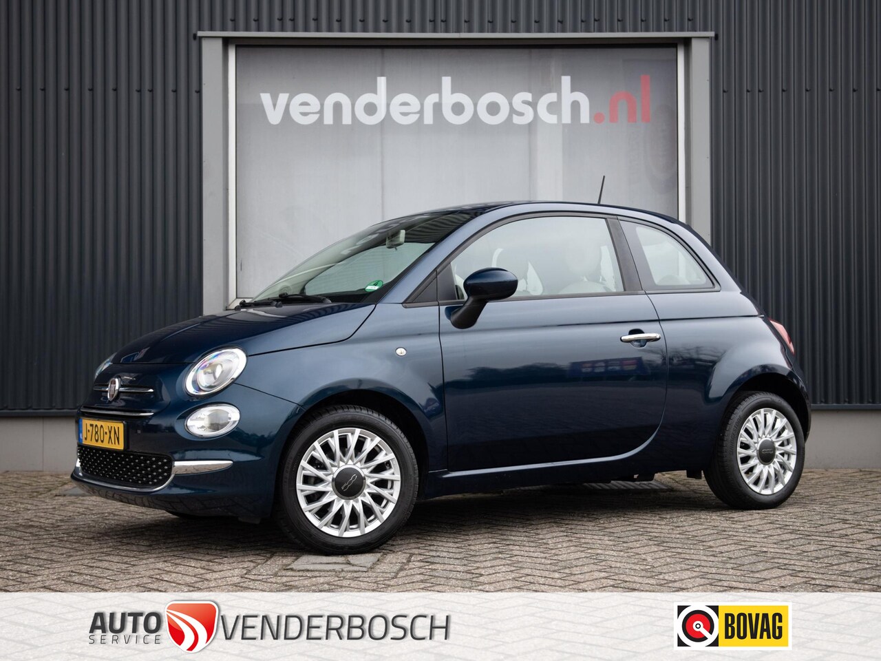 Fiat 500 - 1.0 Hybrid Lounge 69pk | CarPlay | Cruise | Airco | 15 inch LMV - AutoWereld.nl
