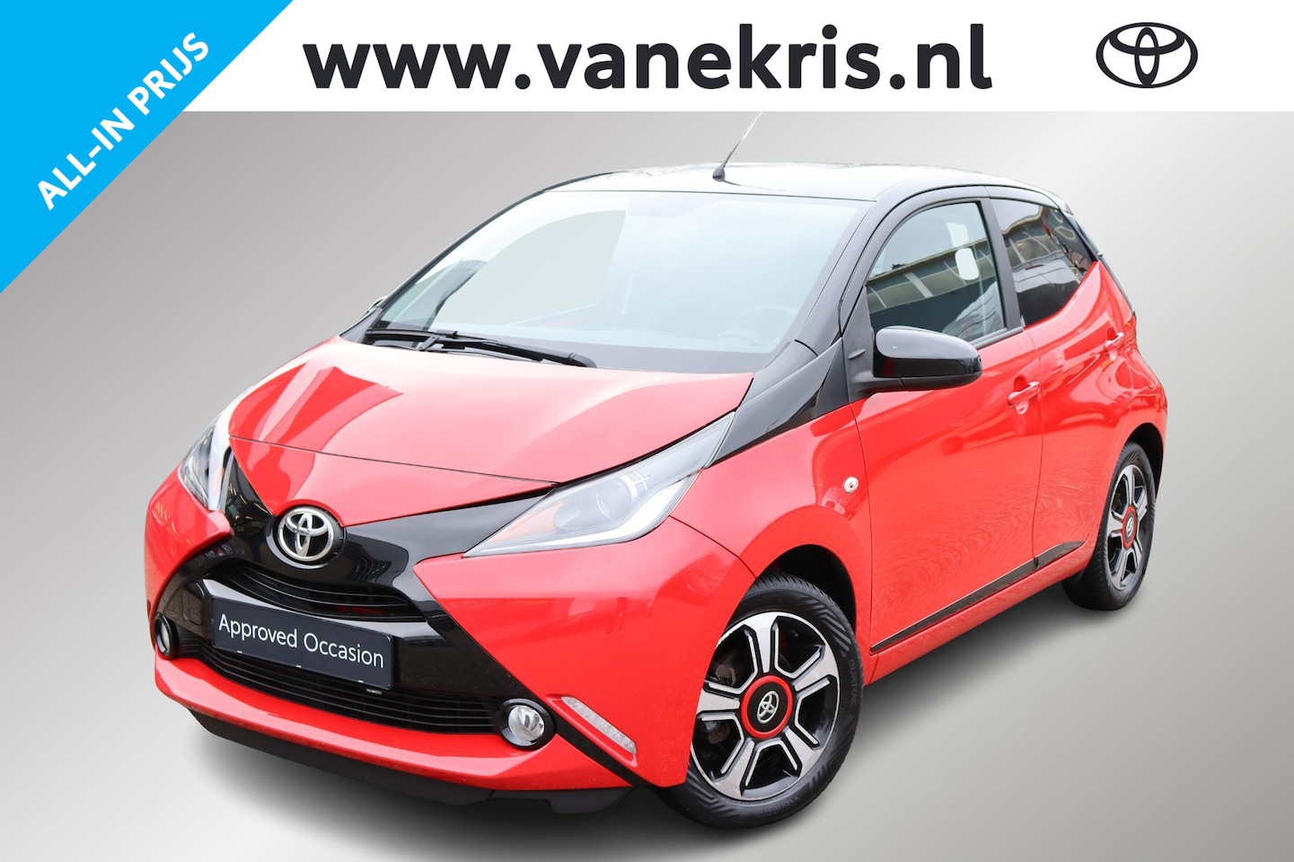 Toyota Aygo - 1.0 VVT-i x-cite 1.0 VVT-i x-cite - AutoWereld.nl