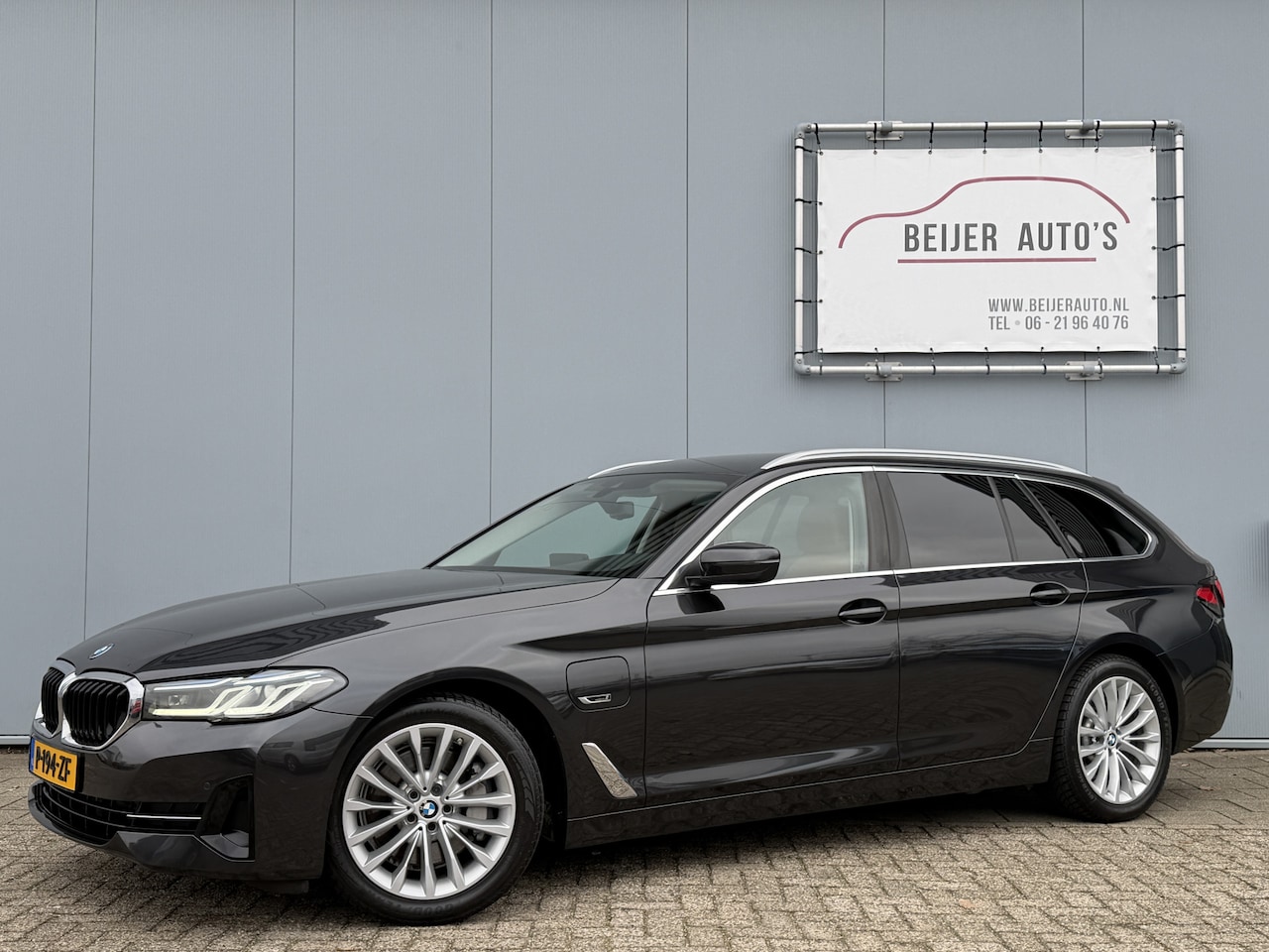 BMW 5-serie Touring - 530e Business Edition Plus SOH 91%/Trekhaak/Leer/Laser. - AutoWereld.nl