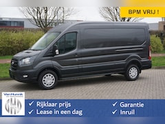 Ford Transit - 350L 130PK L3H2 Trend BPM VRIJ Clima, 12" Sync 4 scherm Navi, 270° deur, Trekhaak NR. 330