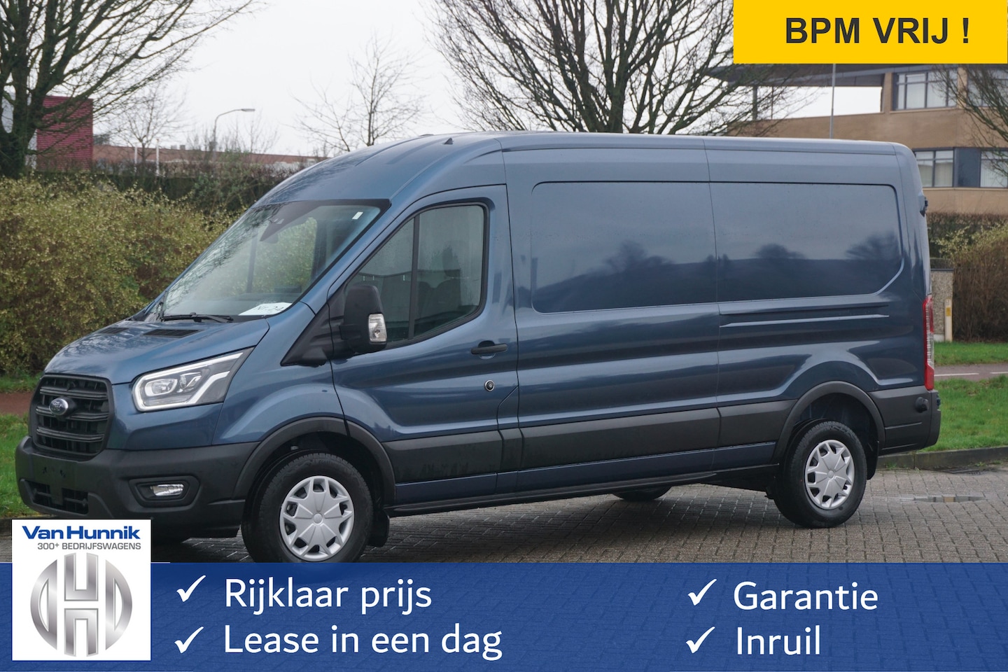 Ford Transit - 350L 170PK L3H2 AUT BPM VRIJ!! 12" Sync4 Scherm Apple CP/Android A, 360 Camera, Xenon!! NR - AutoWereld.nl