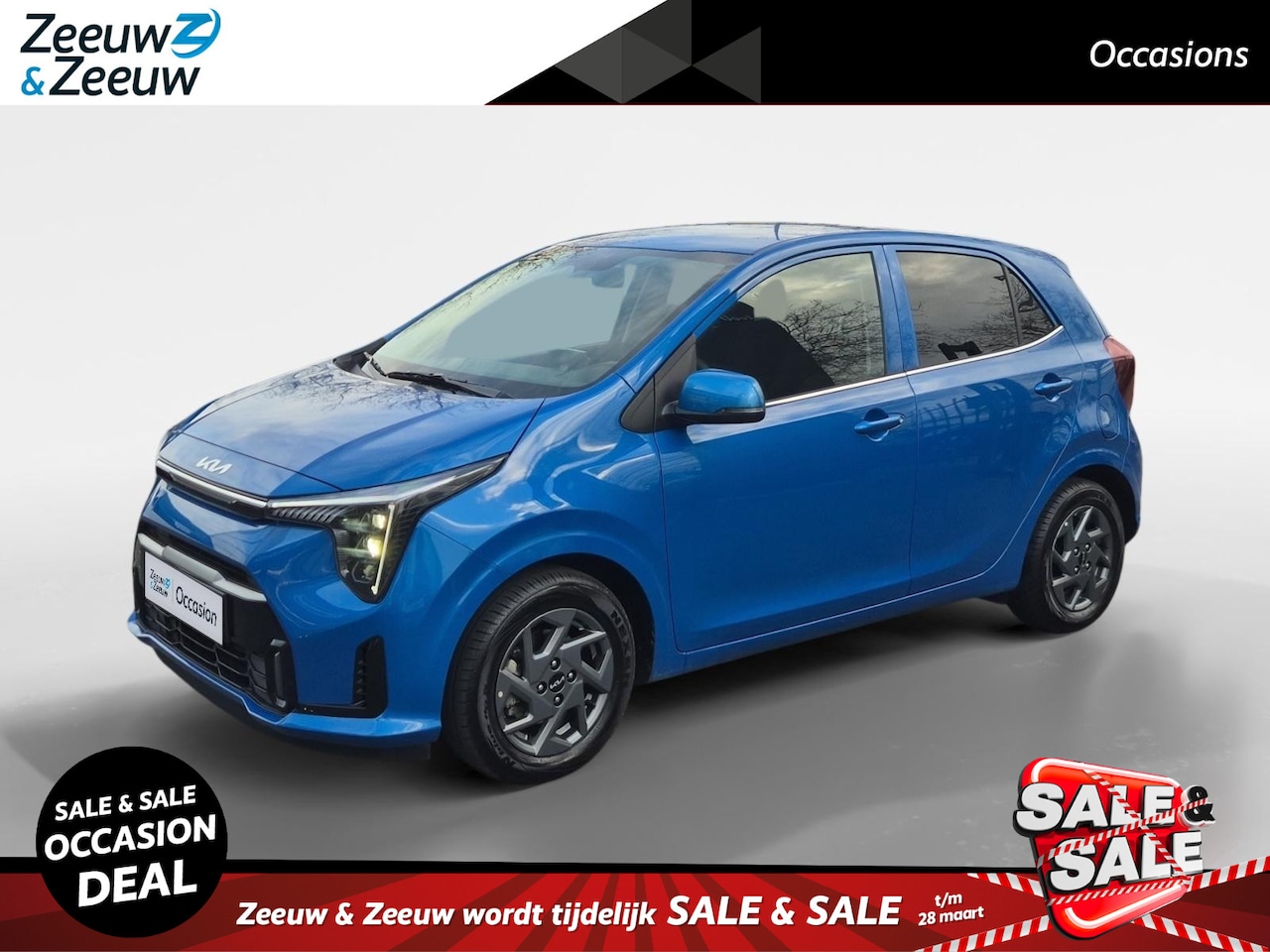 Kia Picanto - 1.0 DPI DynamicPlusLine | Airco | Navi | Camera | LM Velgen | Cruise Control | Privacy Gla - AutoWereld.nl