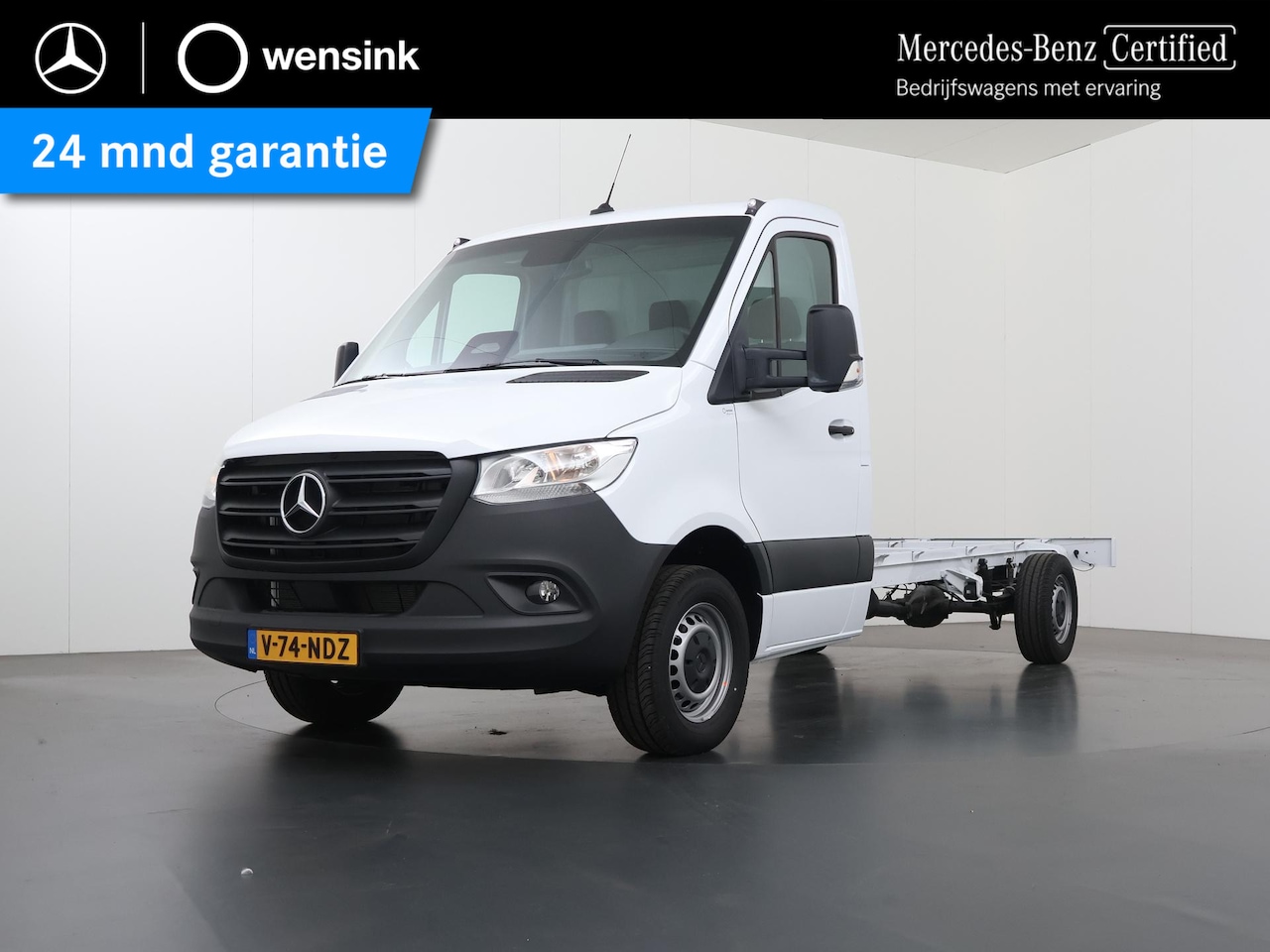 Mercedes-Benz Sprinter - 317 CDI L3 Chassis RWD Pro | 2024 Registratie | 3500 KG Trekhaak | 10.25 "MBUX Navigatiesy - AutoWereld.nl