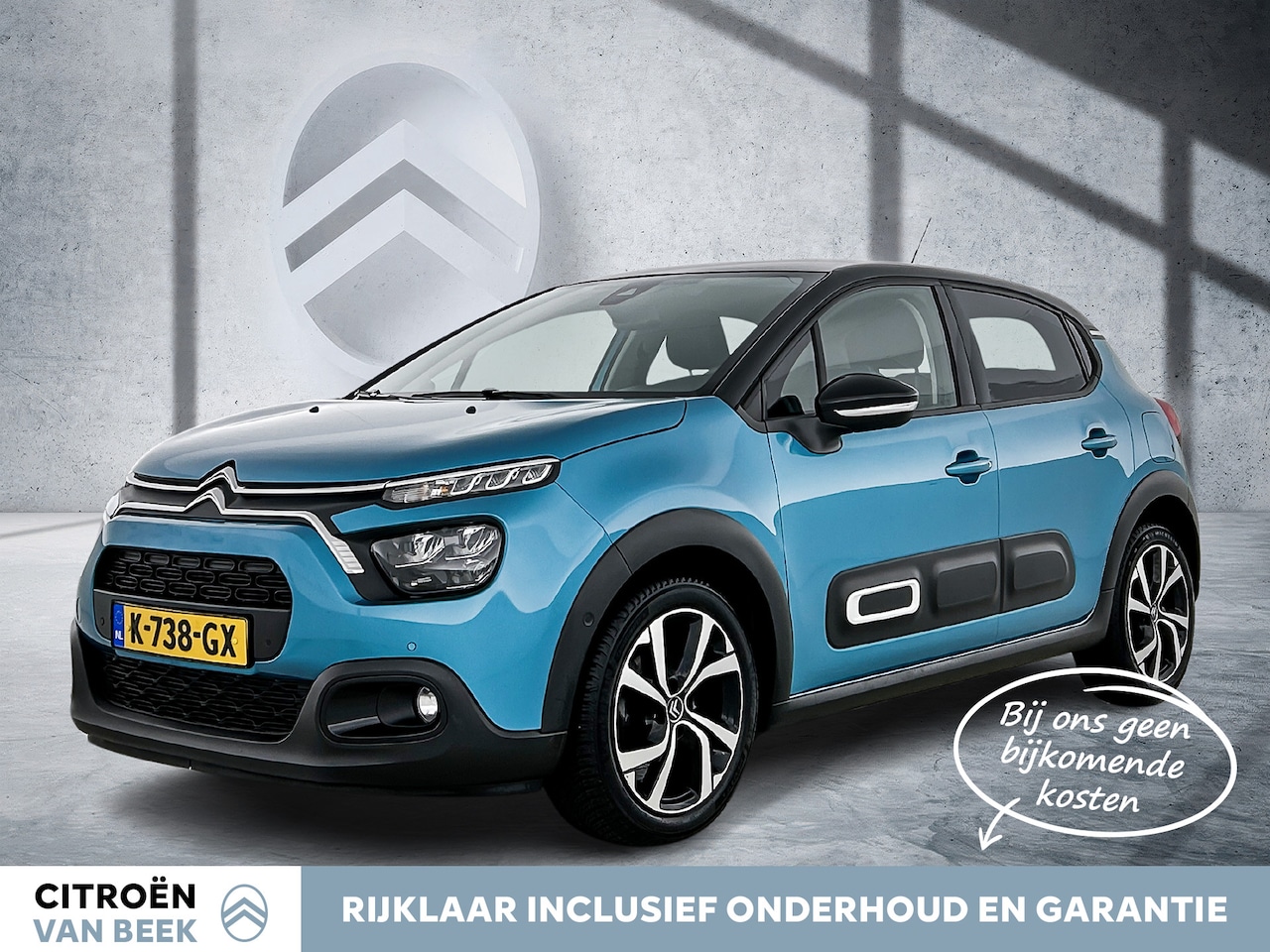 Citroën C3 - 110 pk Automaat Shine | Rijklaar | Comfort Stoelen | Achteruitrijcamera | Dodehoekdetectie - AutoWereld.nl
