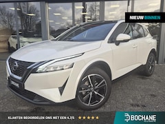 Nissan Qashqai - 1.3 MHEV Xtronic Tekna | 1e Eigenaar | Panoramadak | Trekhaak | Nagiatie | AppleCarplay/An