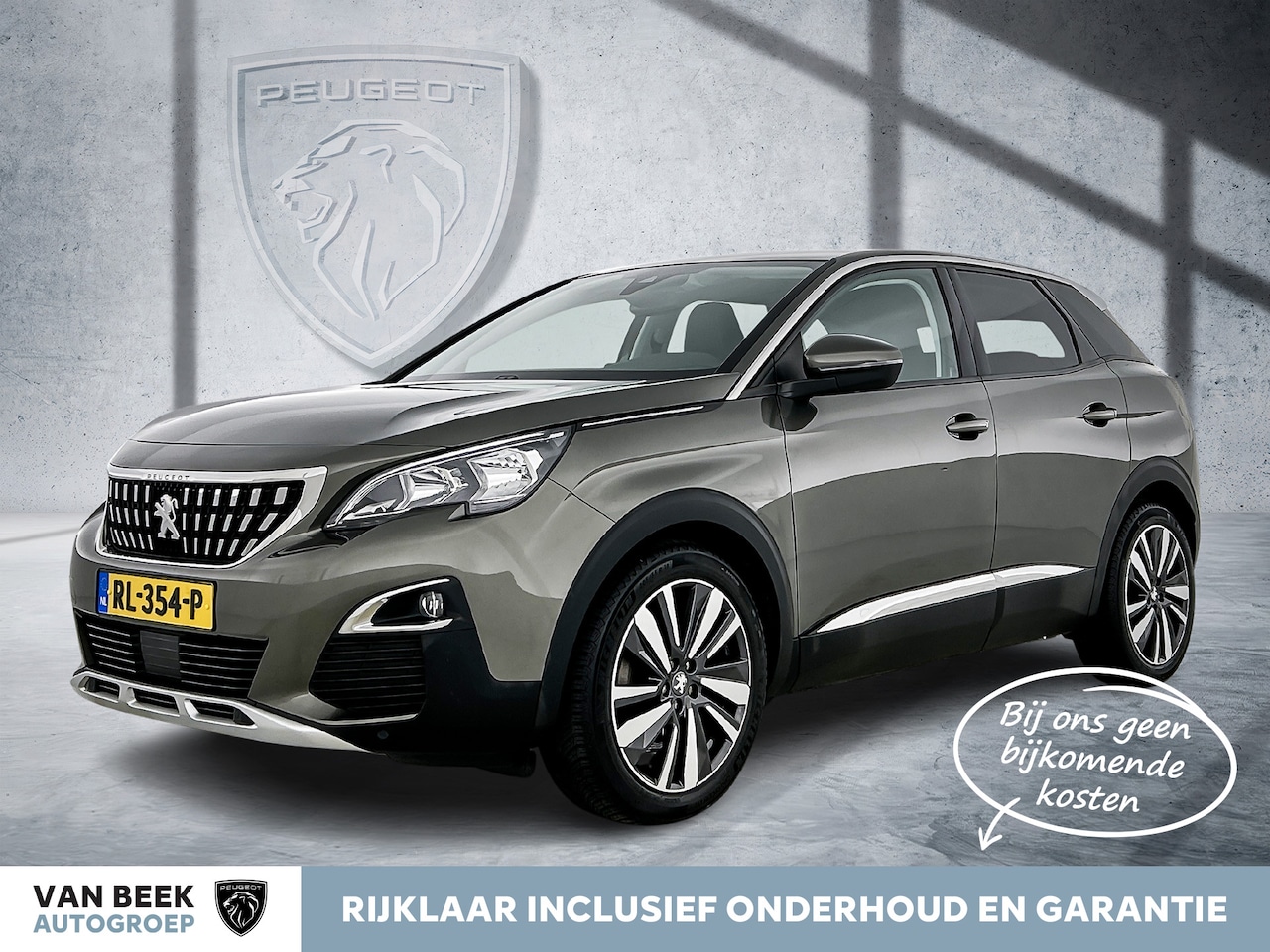 Peugeot 3008 - 130 pk Allure | Rijklaar | Trekhaak | Elektrische achterklep | Keyless Entry & Start | - AutoWereld.nl
