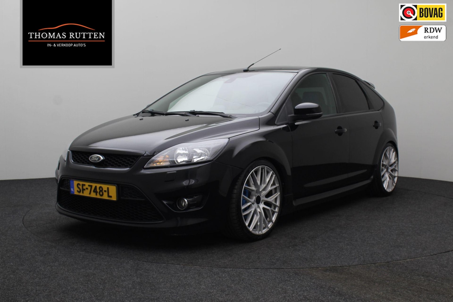 Ford Focus - 2.5 ST 2008 | Miltek | Navigatie | Parkeersensoren | Stoelverwarming | Airco | Elektrische - AutoWereld.nl