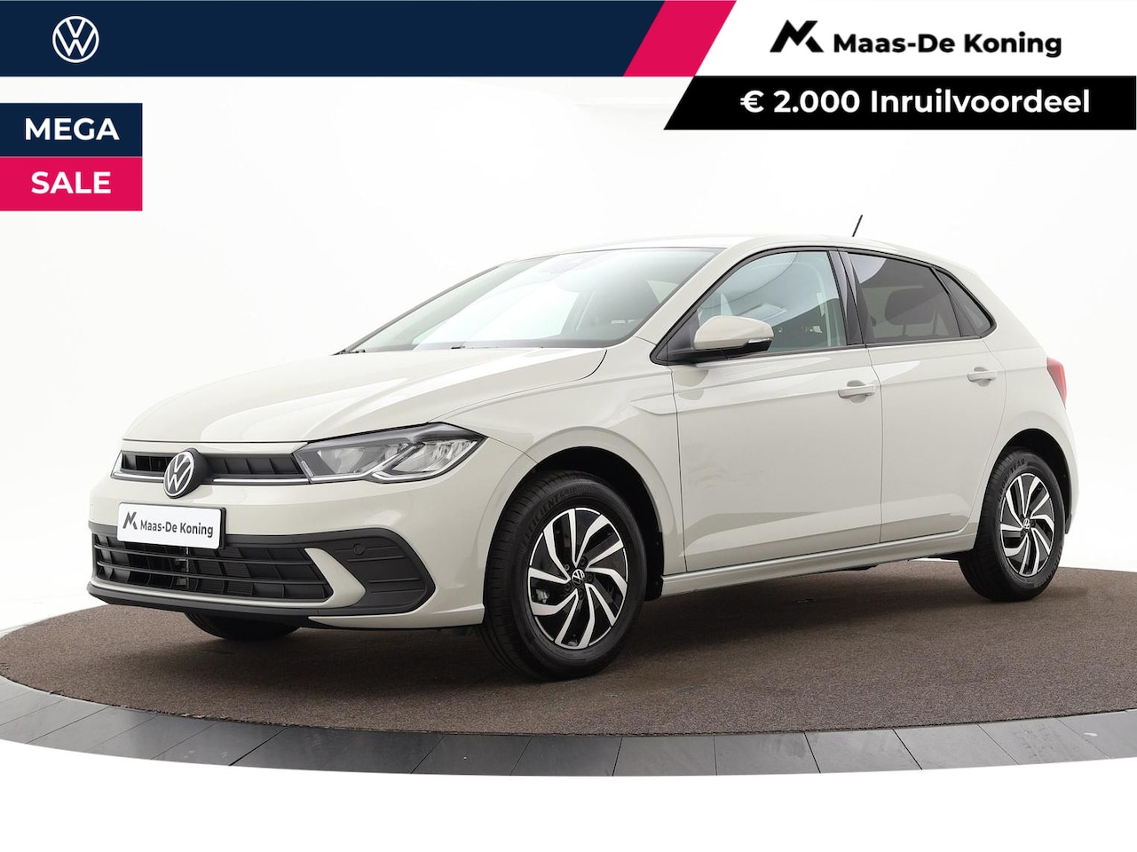 Volkswagen Polo - Life Edition 1.0 TSI 95 pk 5 versn. Hand · Achteruitrijcamera · Voorraad OUTLET · Prijs is - AutoWereld.nl