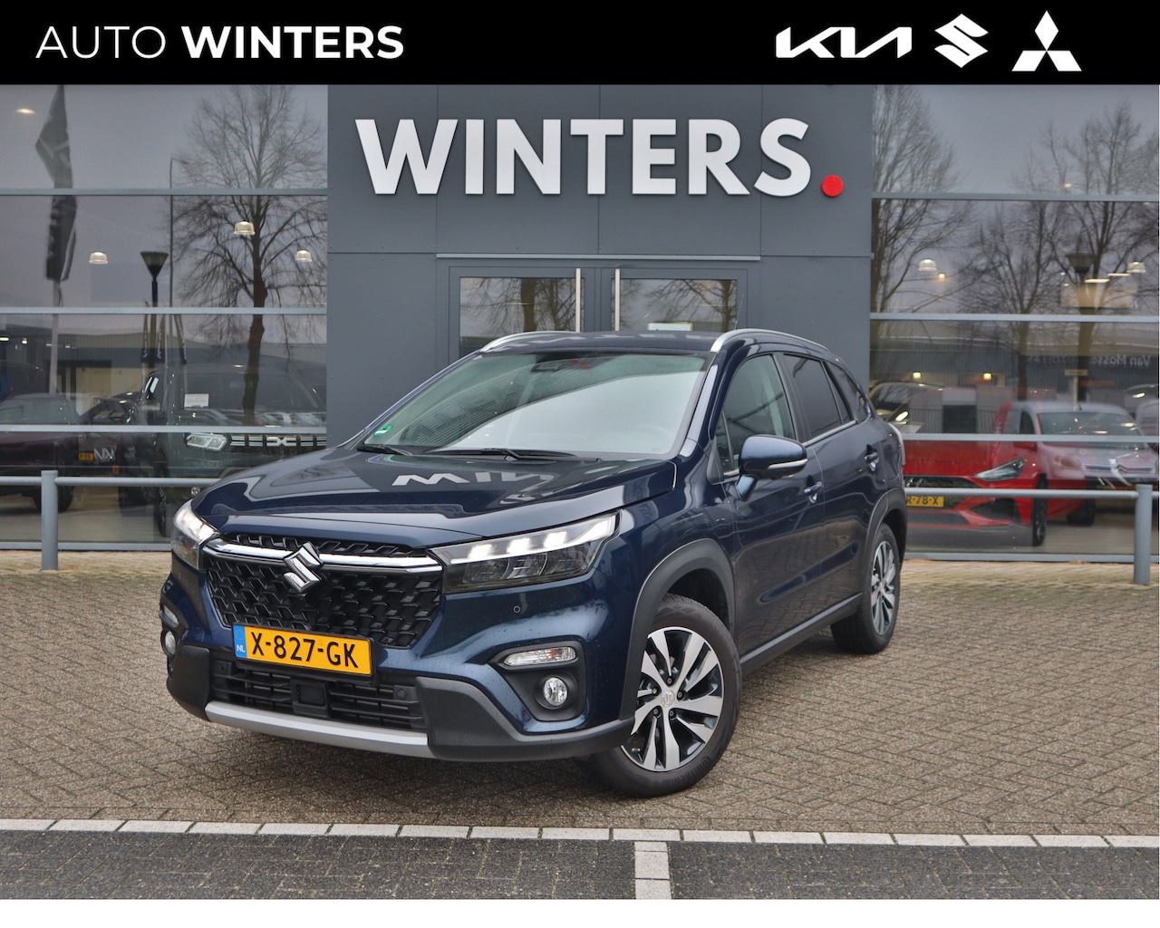 Suzuki S-Cross - 1.4 Boosterjet Style Smart Hybrid | Navigatie | Adaptive Cruise Control | 360-Cam | Trekha - AutoWereld.nl