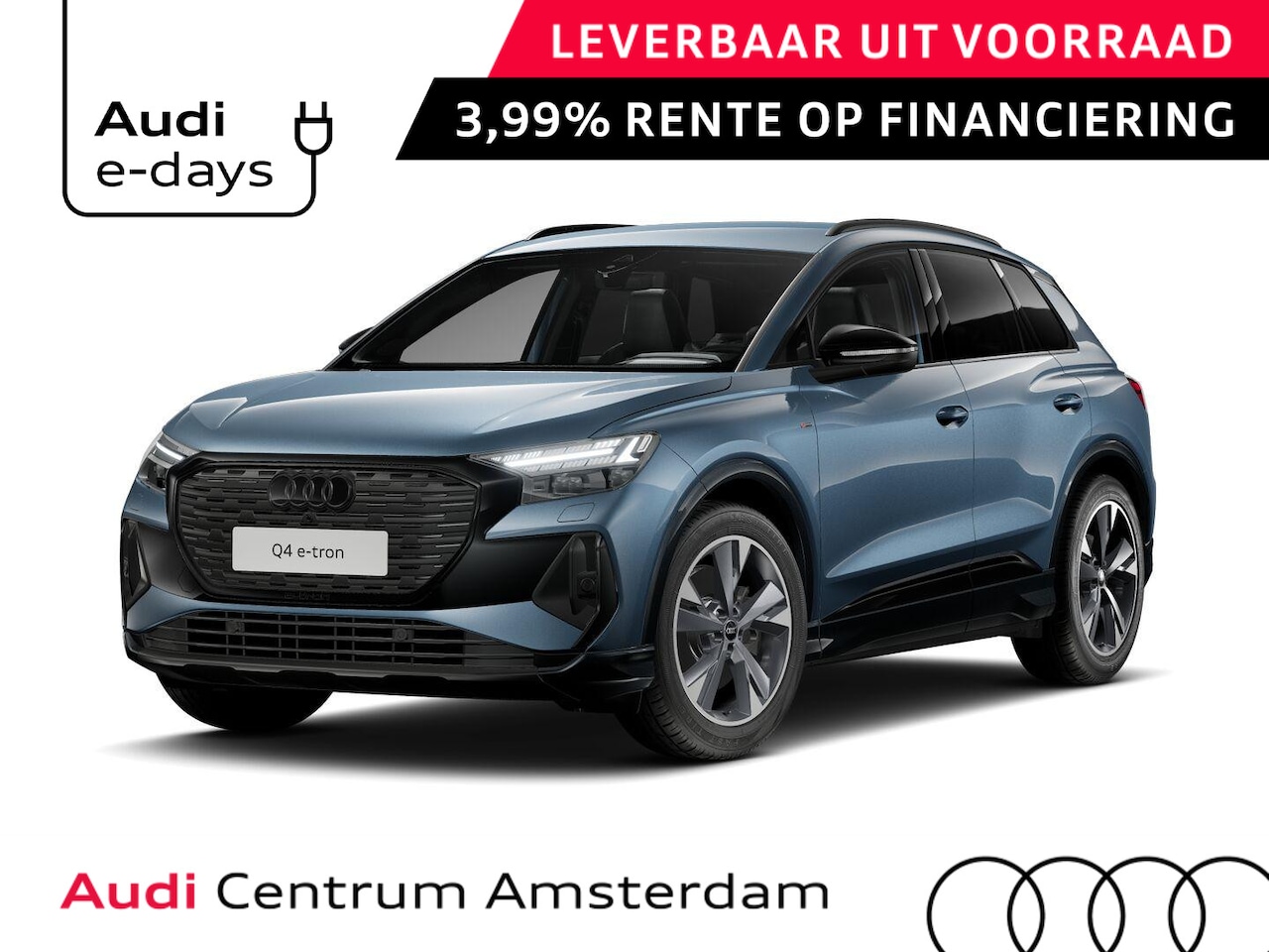 Audi Q4 e-tron - 45 S edition Competition 82 kWh 286 pk | Assistentiepakket plus | Comfortpakket | Optiekpa - AutoWereld.nl