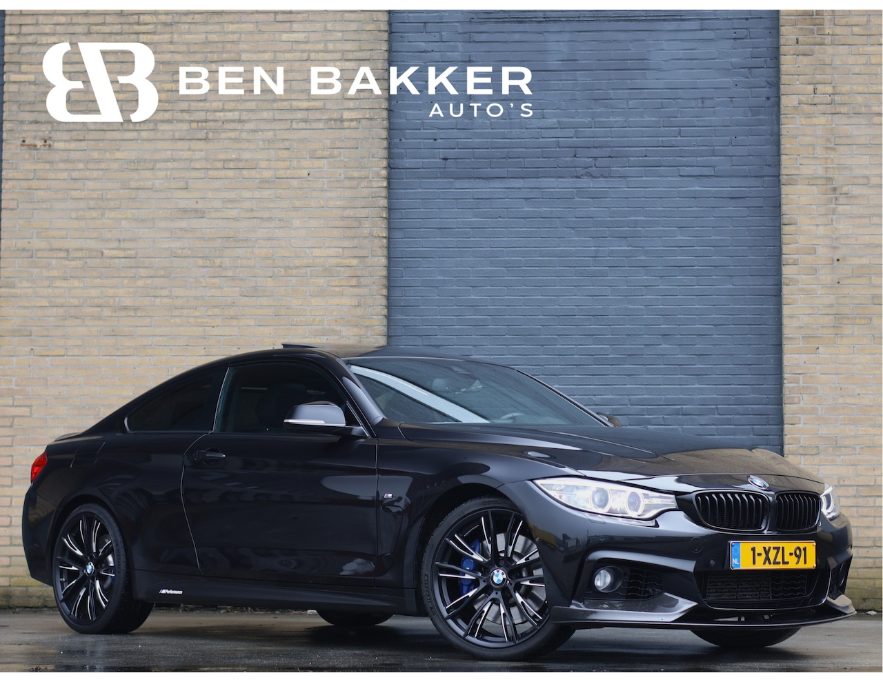 BMW 4-serie Coupé - 435i xDrive M Sport | Org. NL | Memory | Leder | HUD | Schuif-/Kanteldak | H/K | - AutoWereld.nl