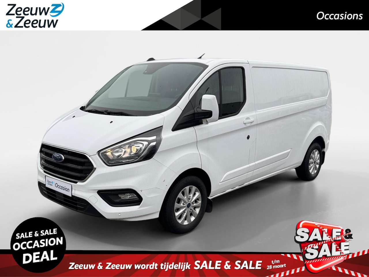 Ford Transit Custom - 300 2.0 TDCI L2H1 Limited 130 pk | Navigatie | Trekhaak | Achteruitrijcamera | Laadruimteb - AutoWereld.nl