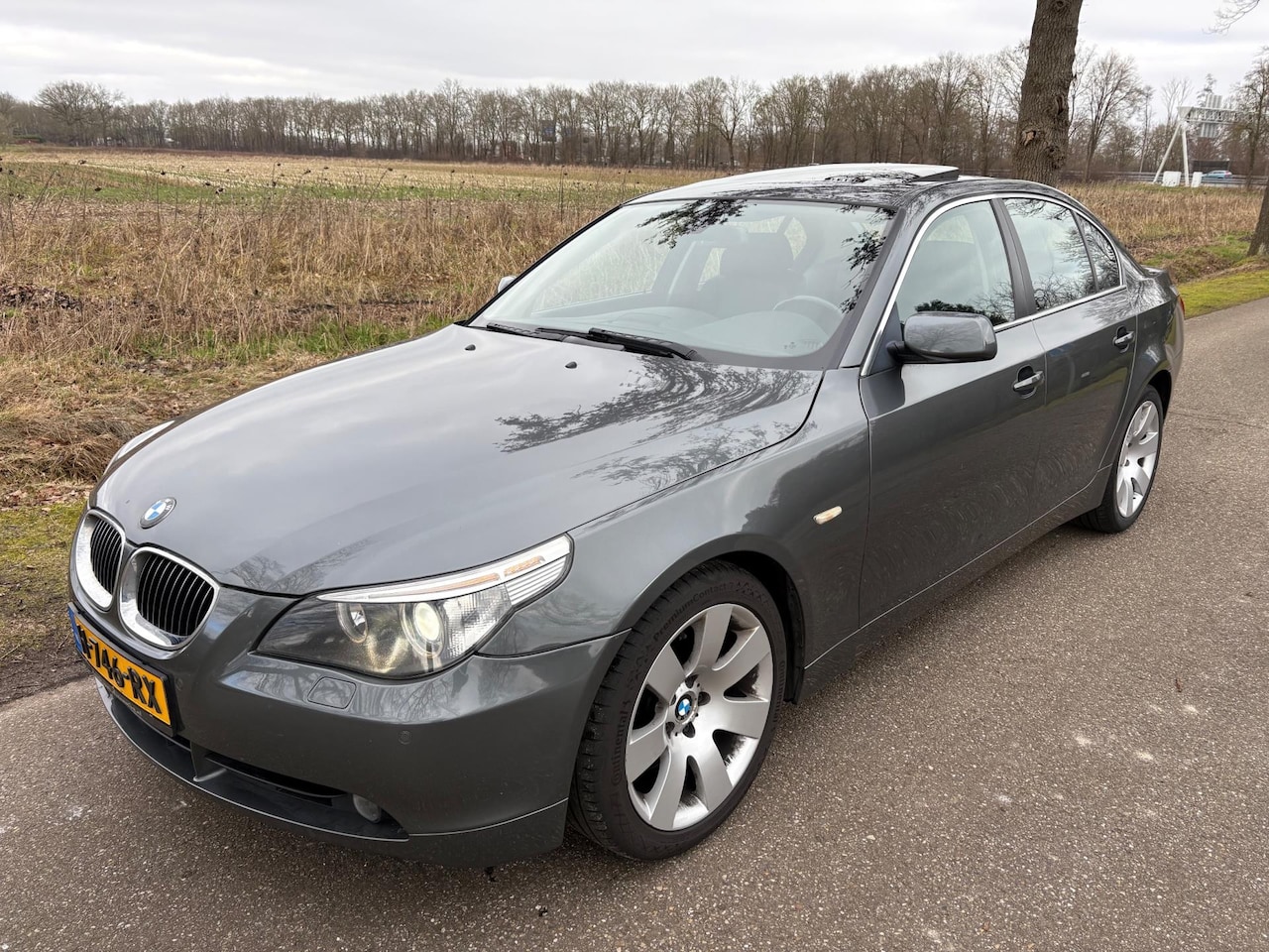 BMW 5-serie - 535d Leer/Dakje/Vol Opties/Memory/Airco/Automaat - AutoWereld.nl