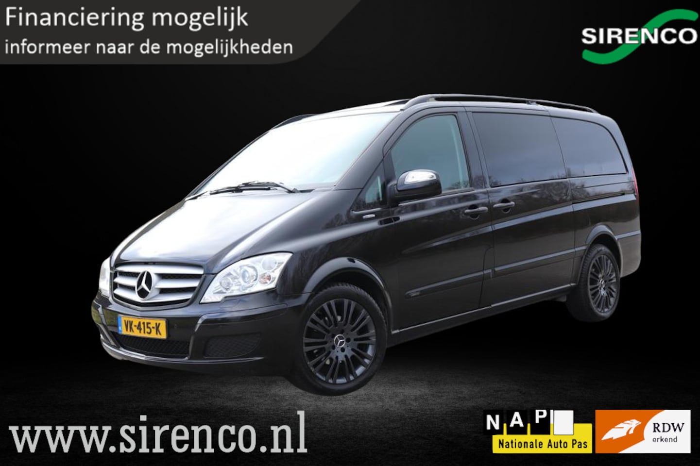 Mercedes-Benz Viano - 3.0 CDI Ambiente Edition DC Lang | trekhaak | Android auto & Apple carplay | elektrische s - AutoWereld.nl